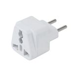 Laptop, Telefoane si Tablete - Telefoane mobile si accesorii - Accesorii Telefoane - Cabluri si adaptoare telefoane - Adaptor universal, pentru priza EU/UK/USA , culoare: alb - Infinity.ro