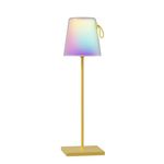 Casa si Gradina - Corpuri si surse de iluminat - Veioze si lampi - Veioze - Lampa de masa LED cu atingere si schimbarea culorii, Dolly White RGBW, 5,5 W , culoare: galben - Infinity.ro