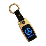 Casa si Gradina - Bucatarie si vesela - Ustensile bucatarie - Aprinzatoare aragaz - Bricheta LED cu incandescenta-breloc MERCEDES , culoare: auriu - Infinity.ro