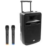 TV, Audio-Video si Foto - Portabile audio - Boxe portabile - Boxa portabila 15 inch cu 2 microfoane Mac Mah Mobile 15 UHF - Infinity.ro