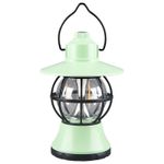Sport si Outdoor - Camping - Articole solare camping - Lampi si lanterne camping - Lampa portabila de camping vintage cu LED , culoare: verde, set: 2 buc - Infinity.ro