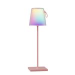 Casa si Gradina - Corpuri si surse de iluminat - Veioze si lampi - Veioze - Lampa de masa LED cu atingere si schimbarea culorii, Dolly White RGBW, 5,5 W , culoare: roz - Infinity.ro