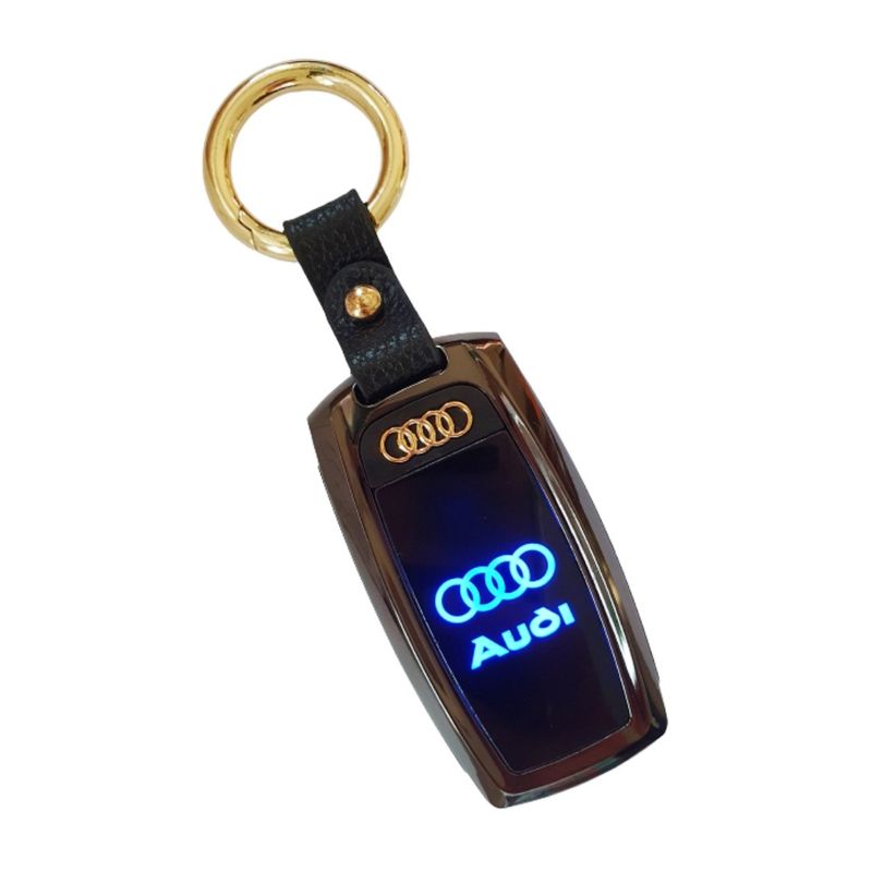 Casa si Gradina - Bucatarie si vesela - Ustensile bucatarie - Aprinzatoare aragaz - Bricheta LED cu incandescenta-breloc AUDI , culoare: negru - Infinity.ro