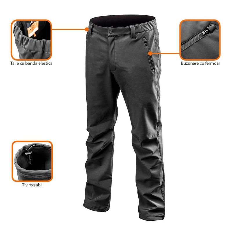 Casa si Gradina - Constructii - Echipamente de lucru - Imbracaminte protectia muncii - Pantaloni de lucru calzi, model Warm, NEO, marimea XL/56 - Infinity.ro