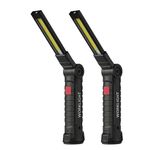 Casa si Gradina/Corpuri si surse de iluminat/Veioze si lampi/Veioze - Lampa de lucru LED cu magnet si carlig , set: 2 buc - Infinity.ro