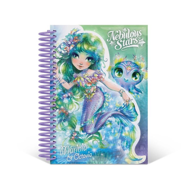 Carti si Birotica - Papetarie - Agende si calendare - Agende si carnete - Mini bloc de notite, personaje Marinia si Octavia - Nebulous Stars - Infinity.ro
