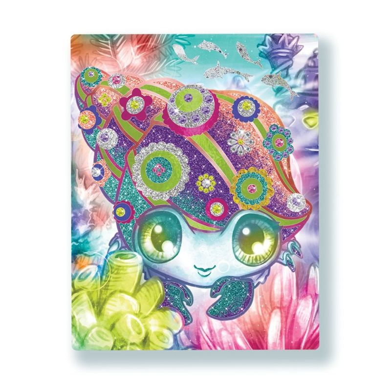 Jucarii, Copii si Bebe - Jucarii si jocuri - Jucarii & jocuri educative - Seturi de artizanat - Set Art & Craft cu Pulbere Stralucitoare si Folie, Personaj Marinia - Nebulous Stars - Infinity.ro