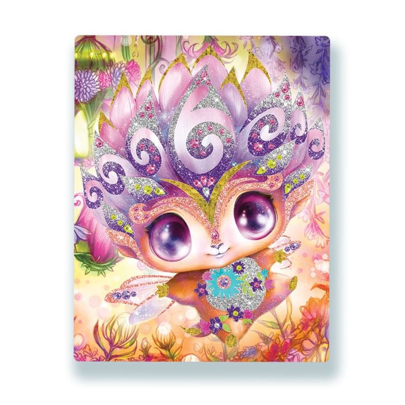 Jucarii, Copii si Bebe - Jucarii si jocuri - Jucarii & jocuri educative - Seturi de artizanat - Set Art & Craft cu Pulbere Stralucitoare si Folie, Personaj Marinia - Nebulous Stars - Infinity.ro