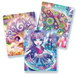 Jucarii, Copii si Bebe - Jucarii si jocuri - Jucarii & jocuri educative - Seturi de artizanat - Set Art & Craft cu Pulbere Stralucitoare si Folie, Personaj Marinia - Nebulous Stars - Infinity.ro