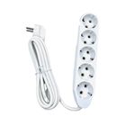 Casa si Gradina - Electrice - Accesorii electrice - Prelungitoare, triple, fise - Prelungitor liniar cu 5 prize ceramice,  marime: 3 m - Infinity.ro
