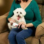 Petshop - Ingrijire si Igiena - Aparate de ingrijire - Pile electrice animale - Aparat pentru pilirea unghiilor pentru caini si pisici , culoare: negru/alb - Infinity.ro