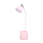 Casa si Gradina - Corpuri si surse de iluminat - Veioze si lampi - Veioze - Lampa de birou led fashion boutique , culoare: roz - Infinity.ro