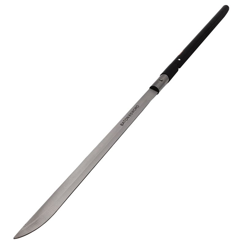Sport si Outdoor - Camping - Cutite, bricege si accesorii - Cutite si bricege - Pachet trei sabii de vanatoare, Shaolin Master, model baston, 87 cm, negru, teaca inclusa - Infinity.ro
