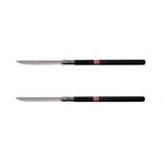 Sport si Outdoor - Camping - Cutite, bricege si accesorii - Cutite si bricege - Pachet doua Sabii de vanatoare  Shaolin Master, model baston, 55 cm, negru, teaca inclusa - Infinity.ro