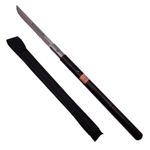 Sport si Outdoor - Camping - Cutite, bricege si accesorii - Cutite si bricege - Pachet doua Sabii de vanatoare  Shaolin Master, model baston, 55 cm, negru, teaca inclusa - Infinity.ro