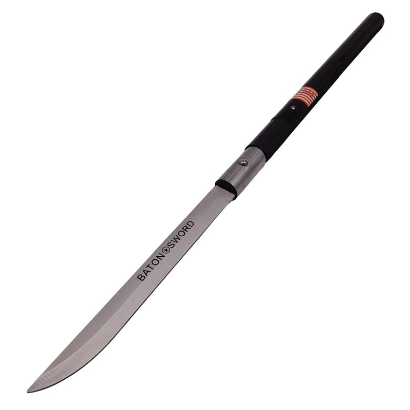 Sport si Outdoor - Camping - Cutite, bricege si accesorii - Cutite si bricege - Pachet doua Sabii de vanatoare  Shaolin Master, model baston, 55 cm, negru, teaca inclusa - Infinity.ro