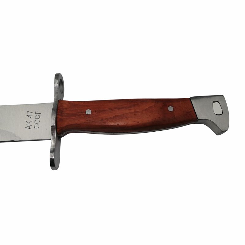 Sport si Outdoor - Camping - Cutite, bricege si accesorii - Cutite si bricege - Pachet doua macete vanatoare, model AK, otel inoxidabil, 61 cm, argintiu - Infinity.ro