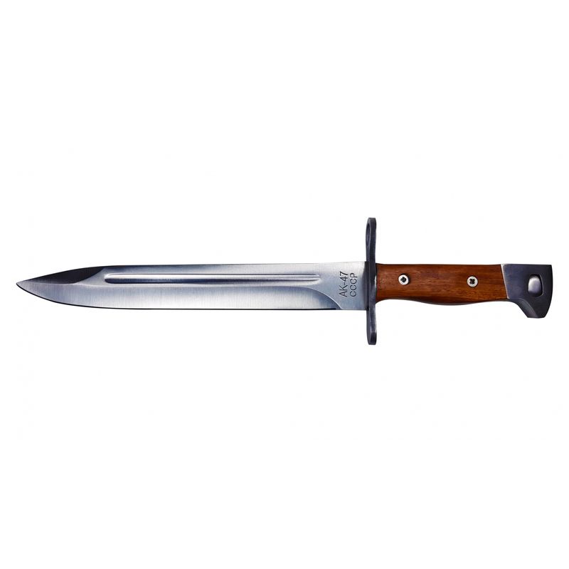 Sport si Outdoor - Camping - Cutite, bricege si accesorii - Cutite si bricege - Pachet Cutit tip baioneta si Maceta, AK-47,camping si vanatoare, 28 cm, husa inclusa - Infinity.ro