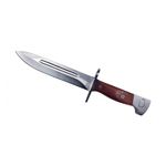 Sport si Outdoor - Camping - Cutite, bricege si accesorii - Cutite si bricege - Pachet Cutit tip baioneta si Maceta, AK-47,camping si vanatoare, 28 cm, husa inclusa - Infinity.ro