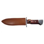 Sport si Outdoor - Camping - Cutite, bricege si accesorii - Cutite si bricege - Pachet Cutit si Maceta vanatoare, model AK, otel inoxidabil, 61 cm - Infinity.ro