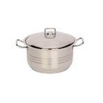 Casa si Gradina - Bucatarie si vesela - Vase pentru gatit - Oale si cratite - Oala inox 19,8 litri cu capac - Infinity.ro