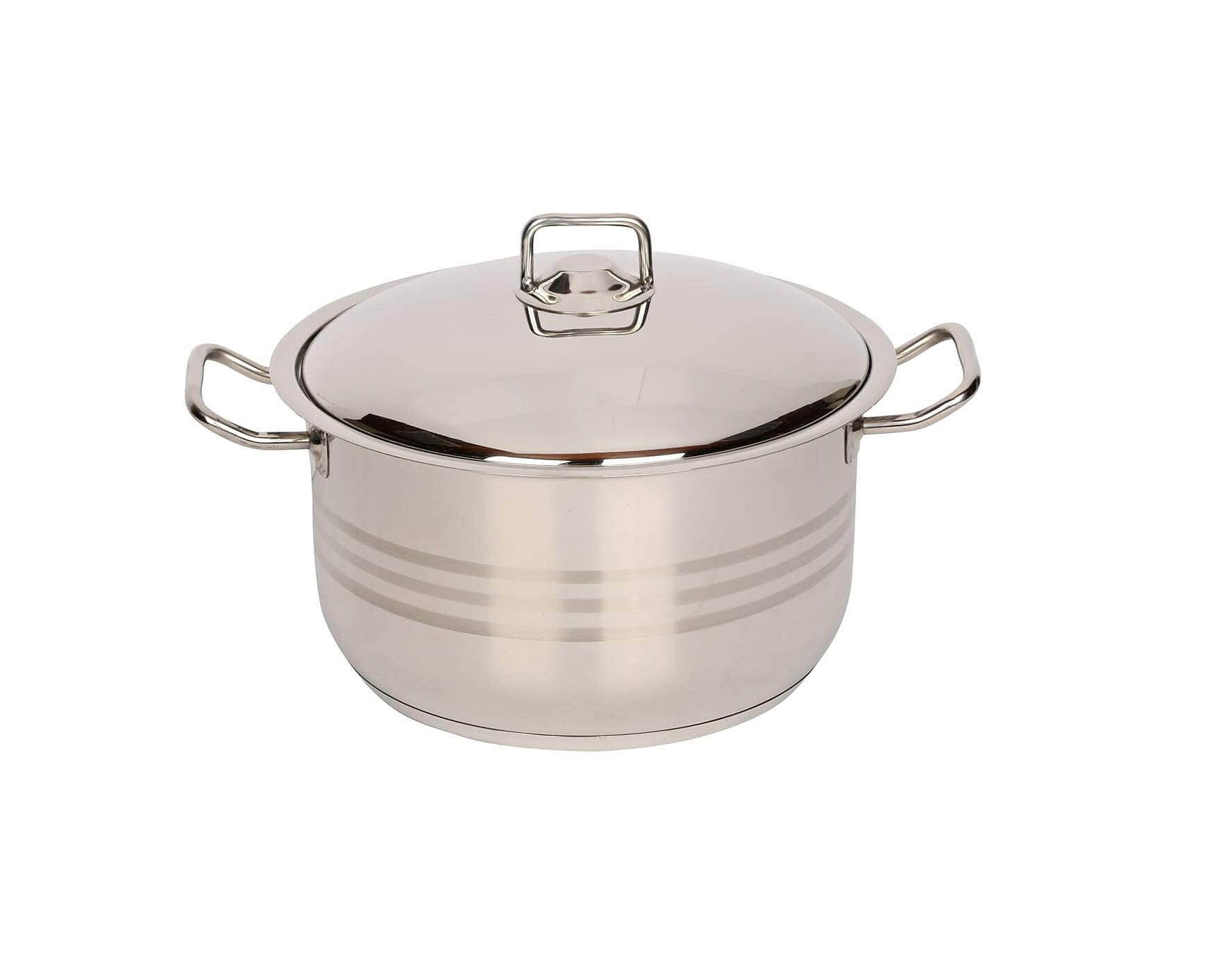 Oala inox 19,8 litri cu capac