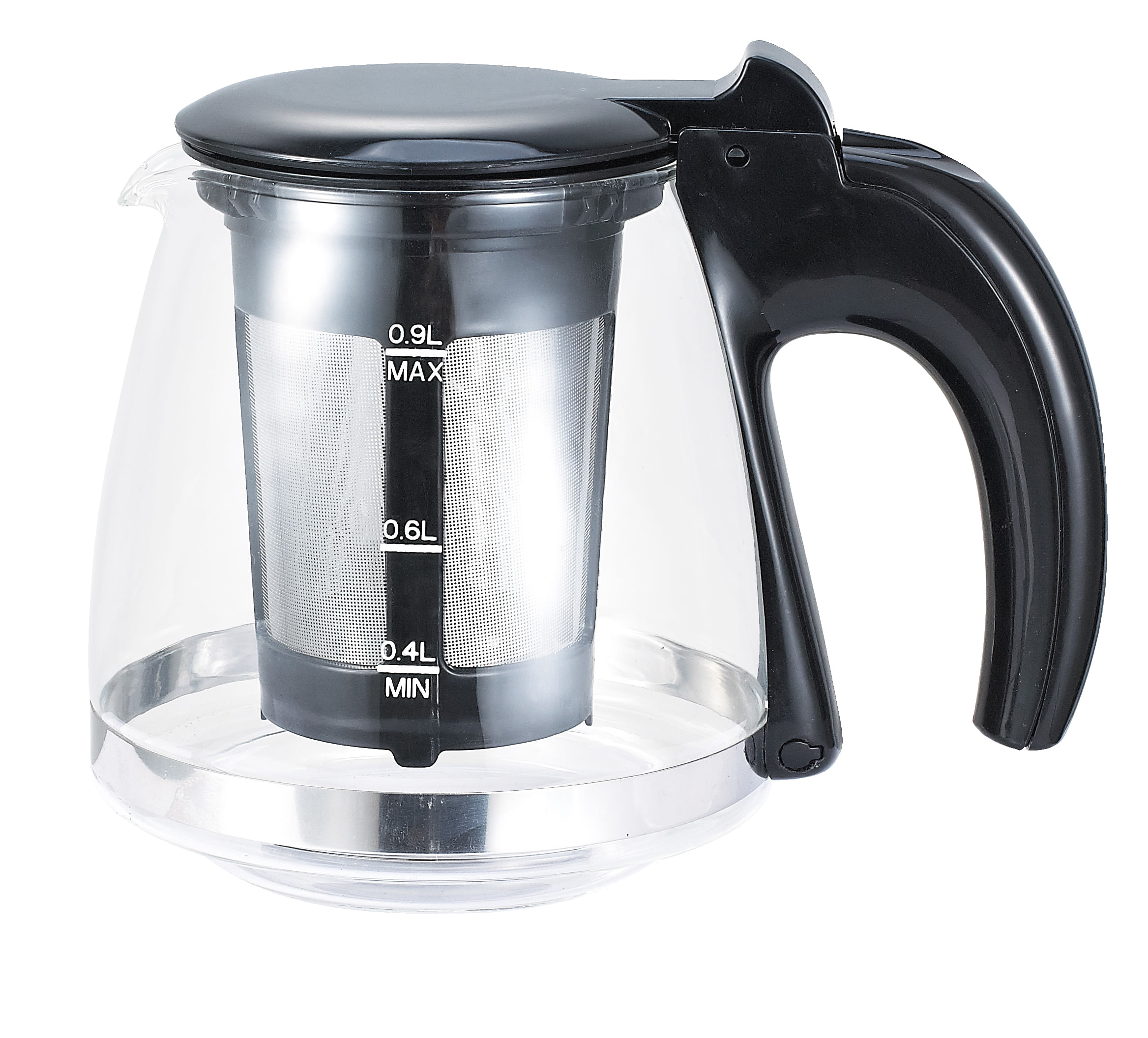Set fierbator electric+ceainic FLORIA ZLN-3581,Inox/Negru Putere 2200W,