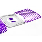 Market - Spalare si intretinere rufe - Mese de calcat - Masa de calcat ZILAN ARGENTO ZLN-3499, suprafata de lucru 118x42 cm, blat metalic, suport pentru fierul de calcat - Infinity.ro