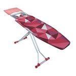 Market - Spalare si intretinere rufe - Mese de calcat - Masa de calcat ZILAN ARGENTO ZLN-3499, suprafata de lucru 118x42 cm, blat metalic, suport pentru fierul de calcat - Infinity.ro