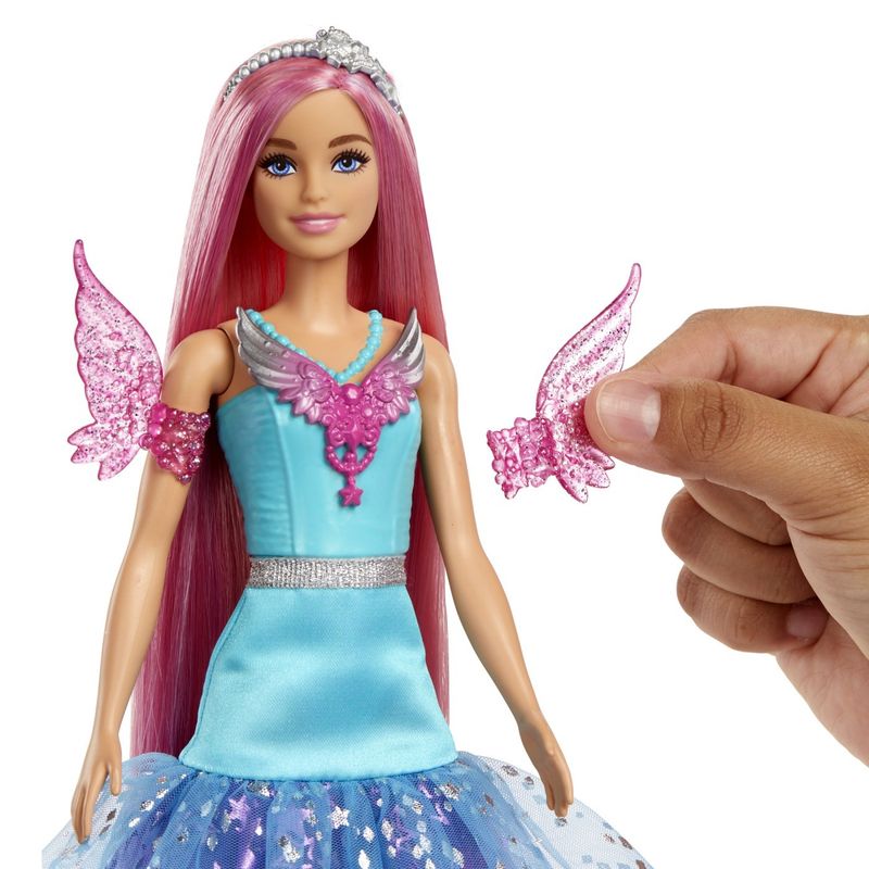 Jucarii, Copii si Bebe - Jucarii si jocuri - Papusi si accesorii - Papusi - BARBIE A TOUCH OF MAGIC PAPUSA BARBIE ZANA - Infinity.ro