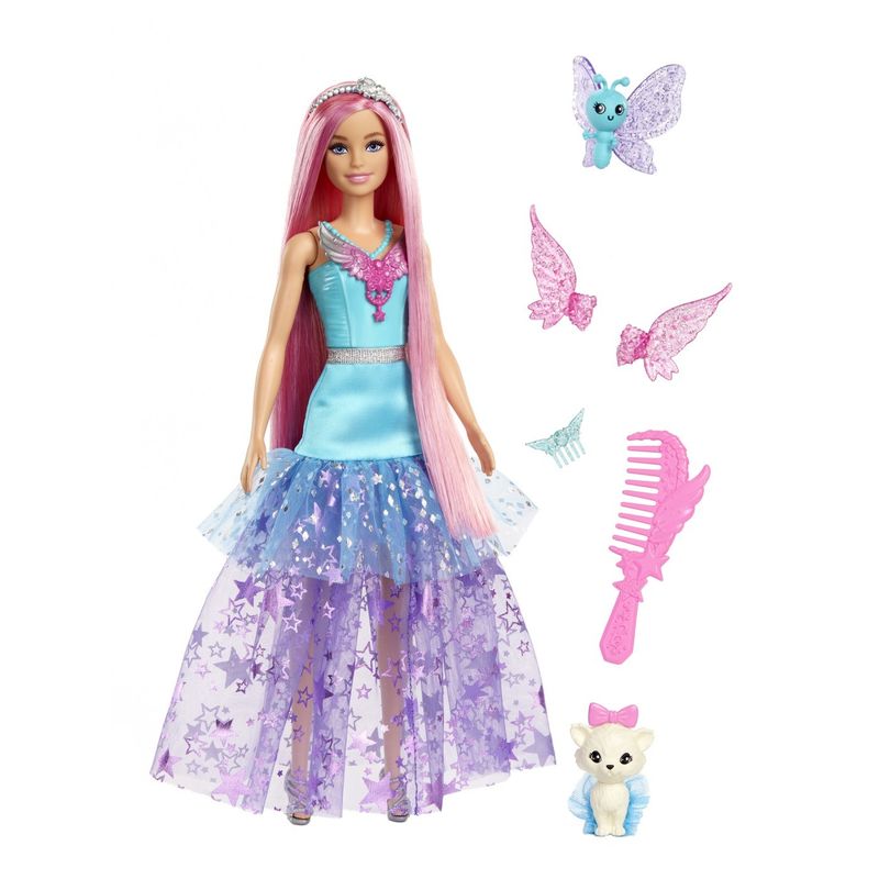 Jucarii, Copii si Bebe - Jucarii si jocuri - Papusi si accesorii - Papusi - BARBIE A TOUCH OF MAGIC PAPUSA BARBIE ZANA - Infinity.ro