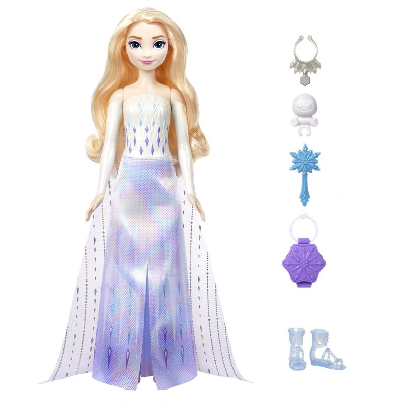 Jucarii, Copii si Bebe - Jucarii si jocuri - Papusi si accesorii - Papusi - DISNEY FROZEN SPIN AND REVEAL PAPUSA ELSA - Infinity.ro