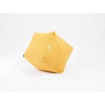 Casa si Gradina - Mobilier - Scaune si fotolii - Tabureti - Taburet cub, material textil, Portocaliu - Infinity.ro