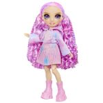 Jucarii, Copii si Bebe - Jucarii si jocuri - Papusi si accesorii - Papusi - RAINBOW HIGH WATERCOLOR CREATE PAPUSA OCHI MOV - Infinity.ro