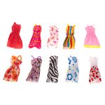 Jucarii, Copii si Bebe - Jucarii si jocuri - Papusi si accesorii - Papusi - Set 85 haine si accesorii pentru papusi, 3 ani +, Multicolor - Infinity.ro