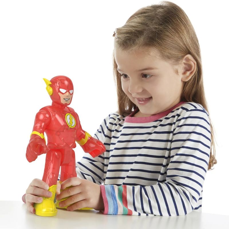 Jucarii, Copii si Bebe - Jucarii si jocuri - Figurine - FISHER PRICE IMAGINEXT DC SUPER FRIENDS FIGURINA FLASH XL - Infinity.ro
