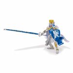 Jucarii, Copii si Bebe - Jucarii si jocuri - Figurine - PAPO FIGURINA REGE CU BLAZON DRAGON albastru - Infinity.ro