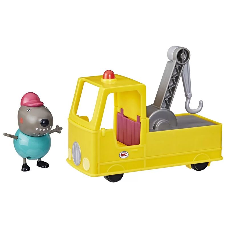 Jucarii, Copii si Bebe - Jucarii si jocuri - Figurine - PEPPA PIG CAMIONUL DE REMORCARE - Infinity.ro