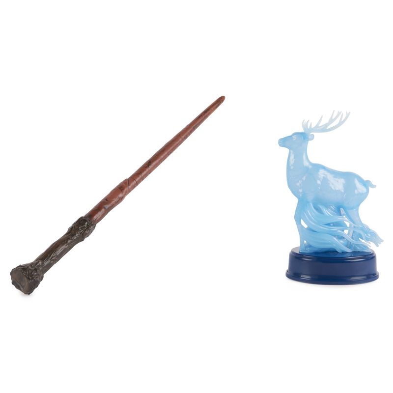 Jucarii, Copii si Bebe - Jucarii si jocuri - Figurine - Harry potter wizarding world patronus spell wand bagheta  lui harry 33cm - Infinity.ro
