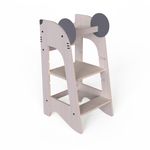 Casa si Gradina - Mobilier - Mobilier copii - Mobilier camera copiilor - Turn de invatare MamaToyz Learning Tower din lemn, Soricel - Infinity.ro