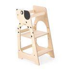 Casa si Gradina - Mobilier - Mobilier copii - Mobilier camera copiilor - Turn de invatare MamaToyz Learning Tower din lemn, Catelus - Infinity.ro