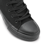 Fashion, accesorii si bijuterii - Barbati - Incaltaminte barbati - Sneakers si tenisi barbati - Tenisi barbati, inalti, material Textil, PS120, Negru 42 EU - Infinity.ro