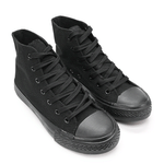 Fashion, accesorii si bijuterii - Barbati - Incaltaminte barbati - Sneakers si tenisi barbati - Tenisi barbati, inalti, material Textil, PS120, Negru 42 EU - Infinity.ro