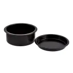 Casa si Gradina - Bucatarie si vesela - Vase pentru gatit - Oale si cratite - Set de insertii pentru friteuza cu aer cald, din otel antiaderent, 2 piese - Infinity.ro