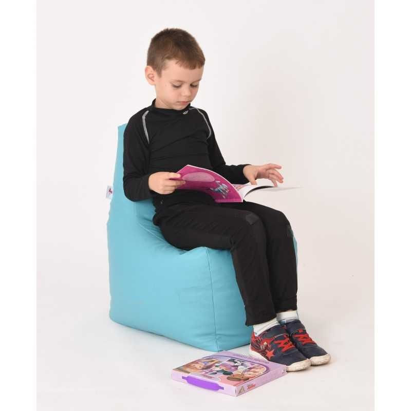 Casa si Gradina - Mobilier - Scaune si fotolii - Fotolii - Fotoliu tip Scaun Sunlounger Junior, material, Turcoaz - Infinity.ro