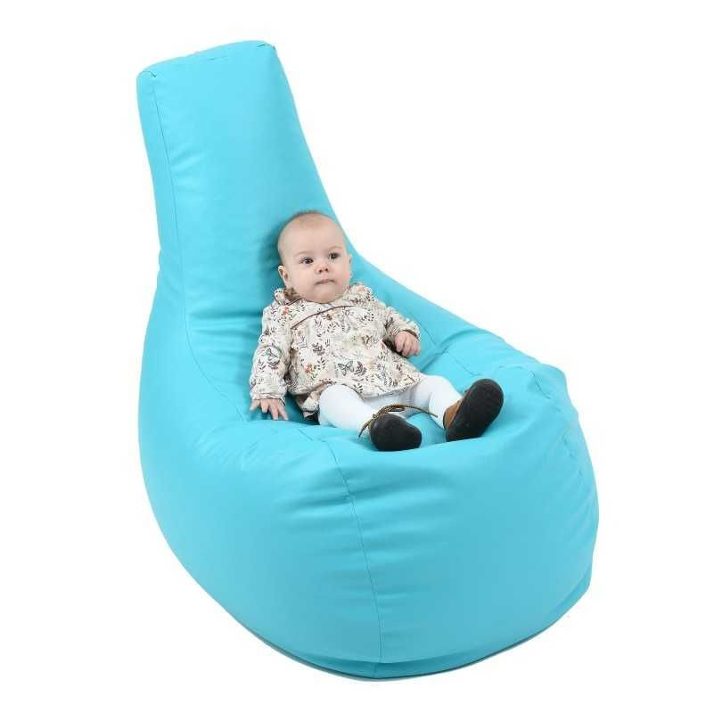 Casa si Gradina - Mobilier - Scaune si fotolii - Fotolii - Fotoliu tip Fotoliu Sunlounger EVO, material piele ecologica, Turcoaz - Infinity.ro