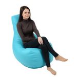 Casa si Gradina - Mobilier - Scaune si fotolii - Fotolii - Fotoliu tip Fotoliu Sunlounger EVO, material piele ecologica, Turcoaz - Infinity.ro