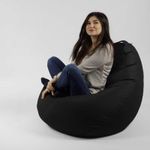 Casa si Gradina - Mobilier - Scaune si fotolii - Fotolii - Fotoliu Nirvana Grande, material impermeabil, Negru - Infinity.ro