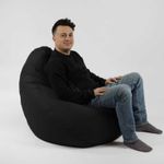 Casa si Gradina - Mobilier - Scaune si fotolii - Fotolii - Fotoliu Nirvana Grande, material impermeabil, Negru - Infinity.ro