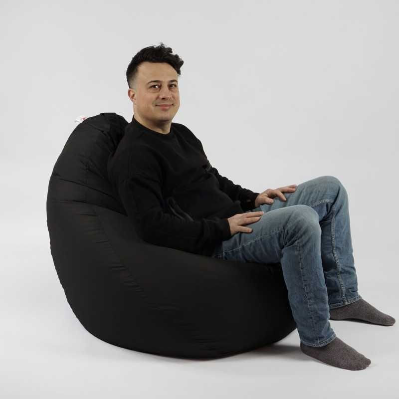 Casa si Gradina - Mobilier - Scaune si fotolii - Fotolii - Fotoliu Nirvana Grande, material impermeabil, Negru - Infinity.ro